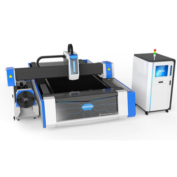 SENFENG SF3015M  1500W High-level and high cutting speed China cnc fiber laser cutting  machine for plate and tube